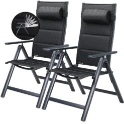 Gartenstuhl Bern Premium 2er-Set Anthrazit Gepolstert -GartenMeister Verkäufe 6e98fefdb8db031ccc9c765d5b79225c a de 108766g22 1