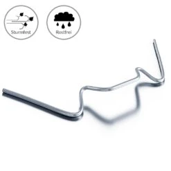 Gewächshausklammern 100er-Set Edelstahl -GartenMeister Verkäufe 6ff359d6074bde6e508b9b7123260d50 de 107829d 1