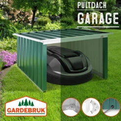 Mähroboter Garage Grün Metall 89x90x54cm -GartenMeister Verkäufe 7101c82f08da63248fd38d3426531073 de 109177d 8 1