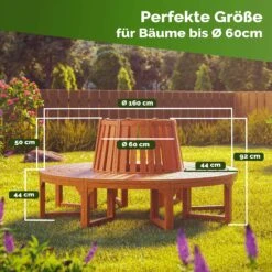 Baumbank Eukalyptusholz Ø160cm FSC® Zertifiziert -GartenMeister Verkäufe 73db4cdaa4239a7dc3a902a79e86d925 06 991040 on dts amz high de