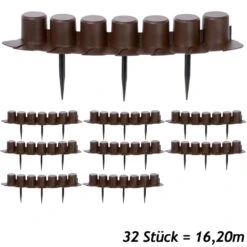 Beeteinfassung 4er-Set Braun 16,2m -GartenMeister Verkäufe 744d6f728a6153fa1ac9ad19e9345151 a de 994471g 1