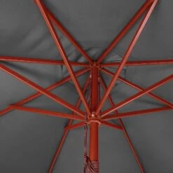 Sonnenschirm Anthrazit Holz Ø330cm UV-Schutz 50+ 12 Sonnenschirm Anthrazit Holz Ø330cm UV-Schutz 50+ -GartenMeister Verkäufe 778af5eee15e64d671476836d6a9f923 de 108782d 9 1 1