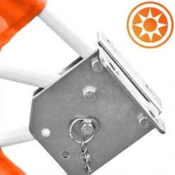 Balkonfächer Orange 140x140cm Klappbar -GartenMeister Verkäufe 7cde4ef53983840d490420a672f53730 de 101456d 3