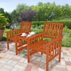 Gartenbank Akazienholz Mit Tisch 164x63x91cm -GartenMeister Verkäufe 7f0d5017fa4bd659889181eb0e9ef30a de 103759d 6