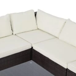 Polyrattan Ecklounge Braun/Creme Dicke Rückenpolster -GartenMeister Verkäufe 803275f77f3cd694e1325aa06a16f3c5 de 995173d 15 1 1