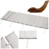 Auflage Saunaliege Creme 177x58x7cm