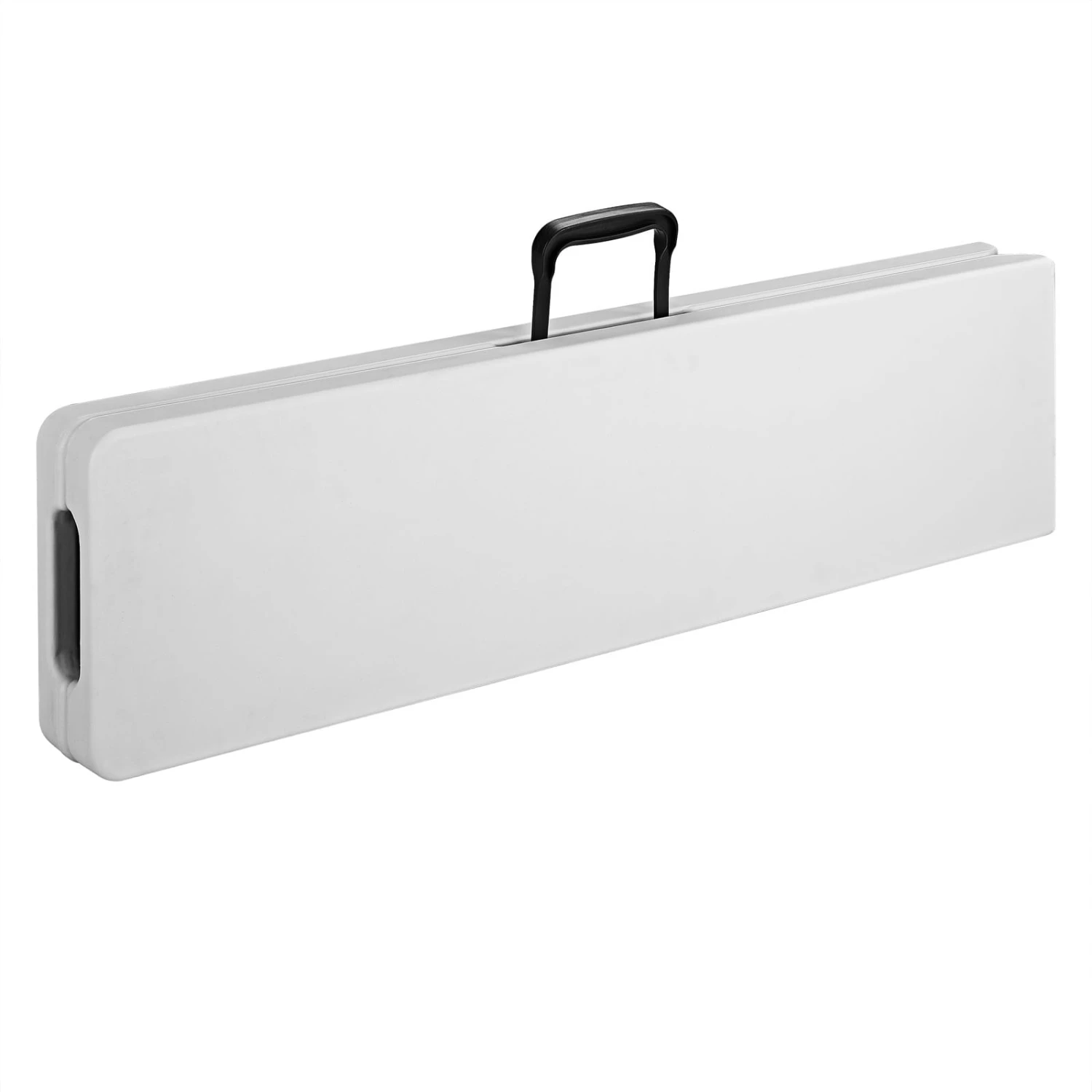 Bierbank 2er-Set Weiß Kunststoff 180cm 5 Bierbank 2er-Set Weiß Kunststoff 180cm – Bild 5