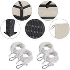 Polyrattan Pavillon Schwarz/Creme 3x3m -GartenMeister Verkäufe 82eaa6dfd27178650d271eb9f87c4ca4 de 992856d 4 1