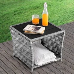 Polyrattan Beistelltisch Vedis Grau 45x45x40cm 12 Polyrattan Beistelltisch Vedis Grau 45x45x40cm -GartenMeister Verkäufe 87442bfaccd53ded04d4b86a22d44e12 de 109511d 12 1 1