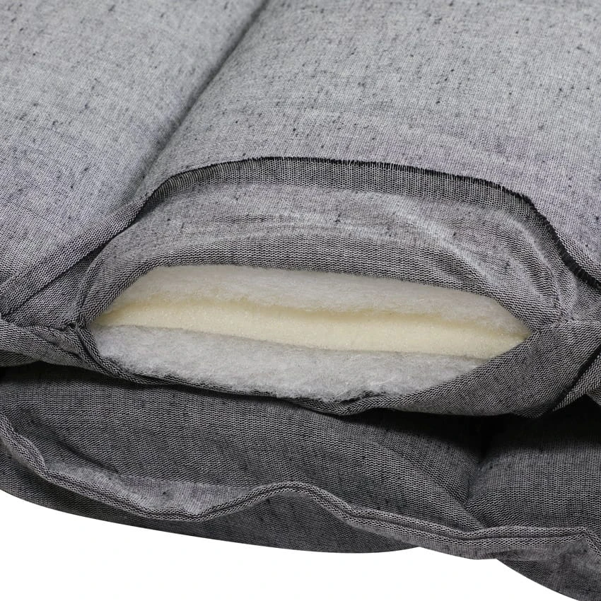 Auflage Saunaliege Grau Meliert 183x56x7cm 7 Auflage Saunaliege Grau Meliert 183x56x7cm – Bild 7