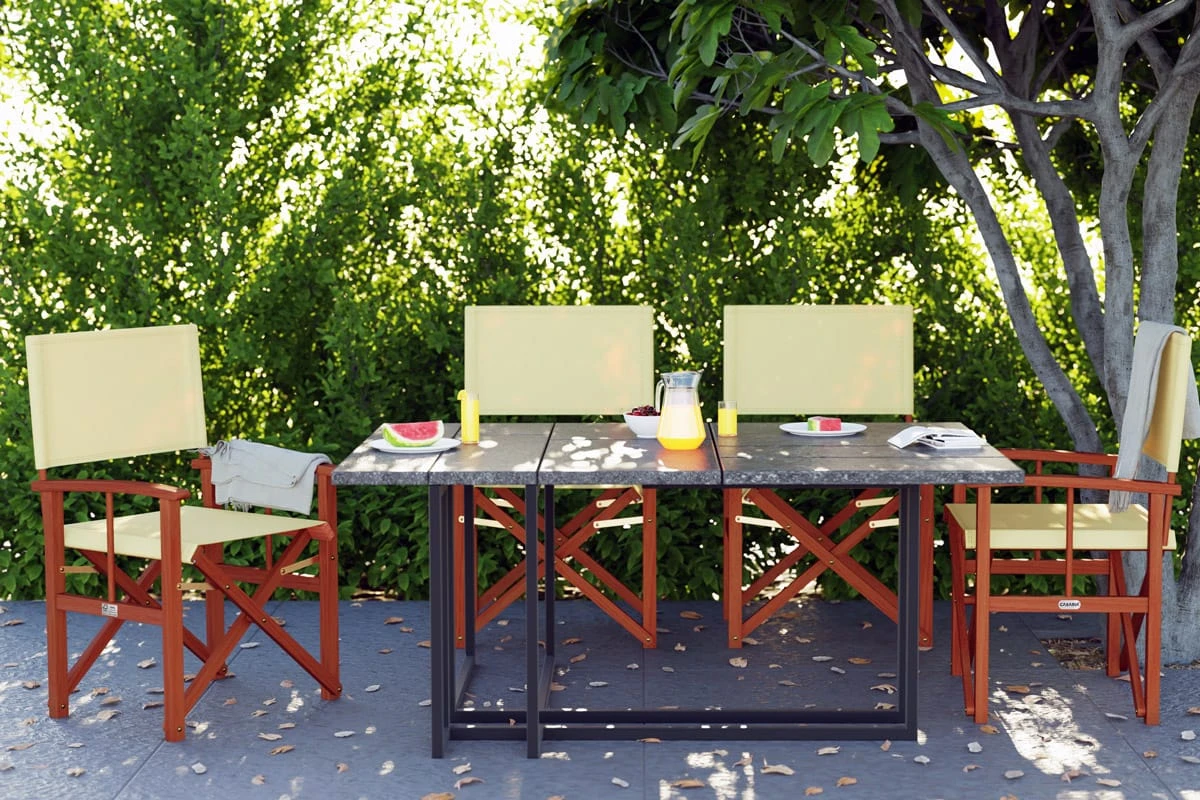 Regiestuhl Cannes Creme Eukalyptus FSC®-zertifiziert 8 Regiestuhl Cannes Creme Eukalyptus FSC®-zertifiziert – Bild 8