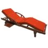 Auflage Sunlounger Orange 195x55x5cm
