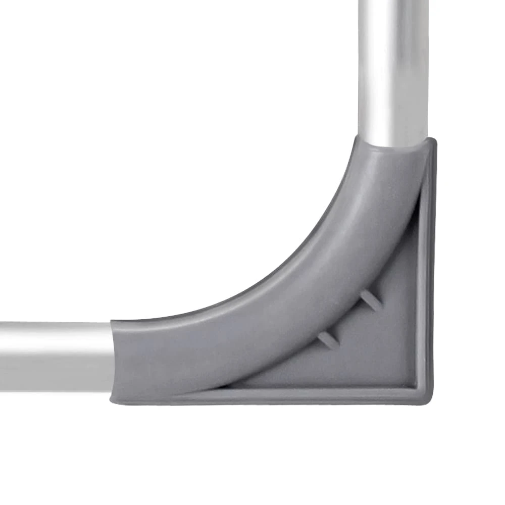 Gartenstuhl 4er-Set Silber Alu 2 Gartenstuhl 4er-Set Silber Alu – Bild 2