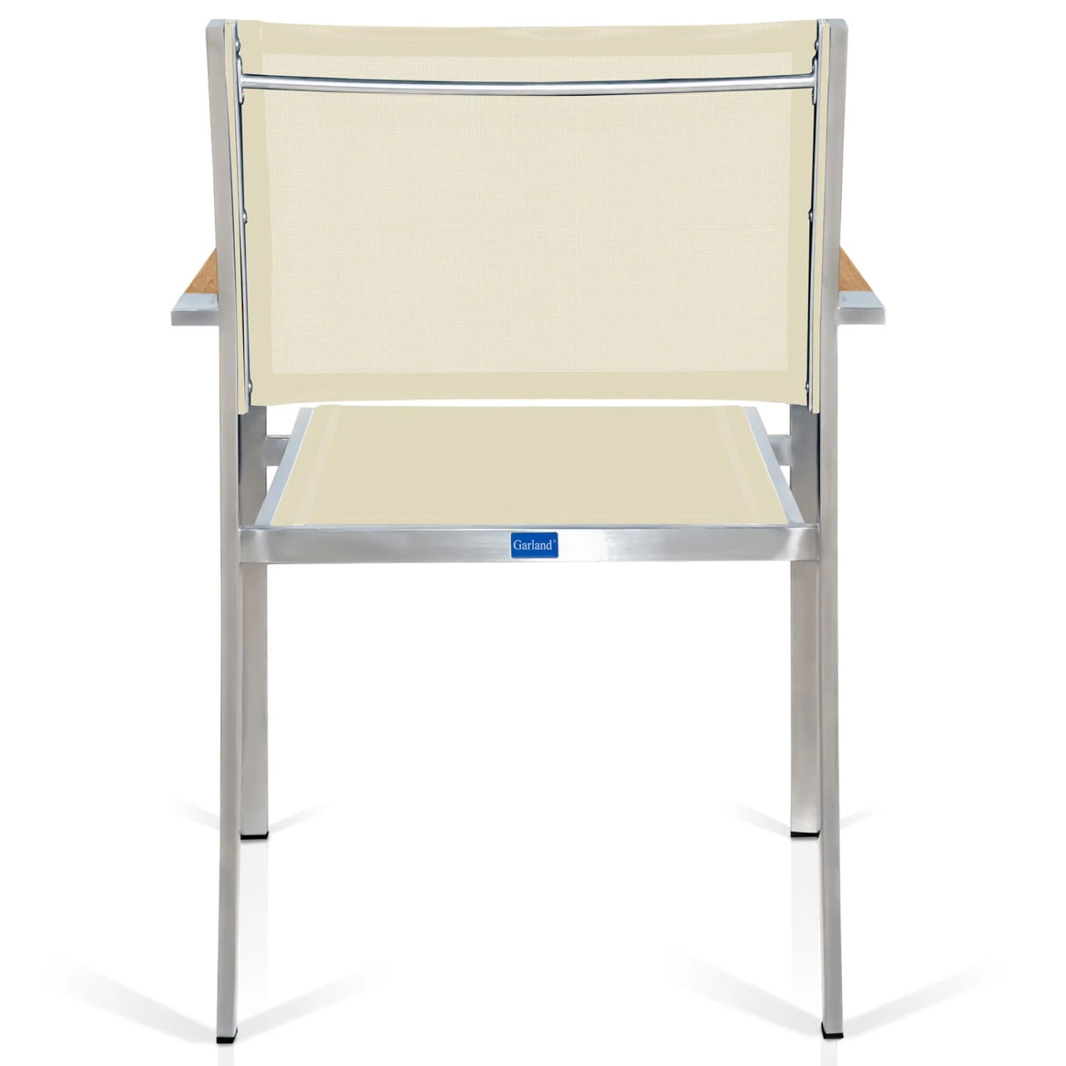 Gartenstuhl Bari Creme 90x57x63cm Stapelbar 2 Gartenstuhl Bari Creme 90x57x63cm Stapelbar – Bild 2