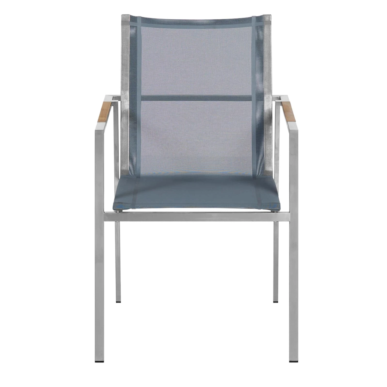 Gartenstuhl Monza 4er-Set Grau Stapelbar 7 Gartenstuhl Monza 4er-Set Grau Stapelbar – Bild 7