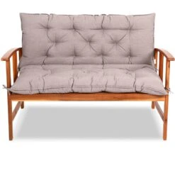 Bankauflage Mit Rückenlehne Creme Meliert 100x110x8cm -GartenMeister Verkäufe 9473902eb2813a2e946cfcb8f7039d17 de 108015d 6 1