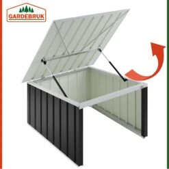 Mähroboter Garage Anthrazit Metall 89x90x54cm -GartenMeister Verkäufe 96c3bd26428a83de175b1b3f2fc132a2 de 109176d 10 1 1