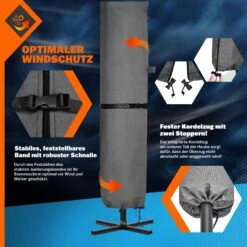 Abdeckung Sonnenschirm Anthrazit Ø330cm -GartenMeister Verkäufe 98391318a704363f942a255cb2b21683 222