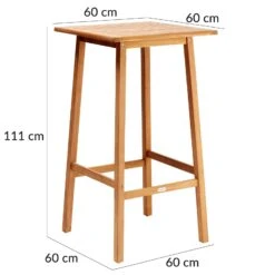 Stehtisch Granada Teakholz 110x58x58cm -GartenMeister Verkäufe 98b2e2917c7b4e6d88c80bc327a49526 de 109026d 9 1