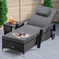 Polyrattan Sonnenliege Schwarz/Anthrazit 193x90x43cm -GartenMeister Verkäufe 99b8a93c77d4c0ac6a66c0a41e4778a1 de 995628d 12 1