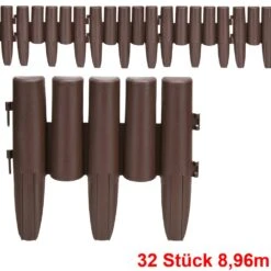 Beeteinfassung 4er-Set Braun 8,96m -GartenMeister Verkäufe 9ae693e03d9b6a7c55c92c8012524e96 a de 994489g 1