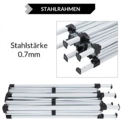 Faltpavillon Beige 3x6m UV-Schutz 50+ -GartenMeister Verkäufe 9c520c9b1a7416327e65887592d8ab60 de 107098d 5