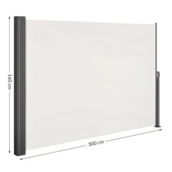 Seitenmarkise Nosara Creme 160x300cm Ausziehbar -GartenMeister Verkäufe 9e7954819260bd00cadc9a351710aa3f de 109237d 2 1