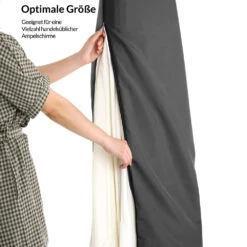 Abdeckung Ampelschirm Anthrazit 3,5m Reißverschluss 18 Abdeckung Ampelschirm Anthrazit 3,5m Reißverschluss -GartenMeister Verkäufe 9edbed99fe0b997099ca70425d0c4f2b de 102714d 7 3