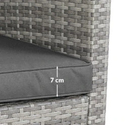 Polyrattan Ecklounge Lissabon Grau/Anthrazit Inkl. Kissen -GartenMeister Verkäufe a45126049db16a7d0a96711527237711 de 994645d 9 1