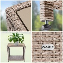 Polyrattan Beistelltisch Vedis Creme 45x45x40cm -GartenMeister Verkäufe a4d95edf56cf7d203b903c1199c4dbe6 de 109510d 08 1