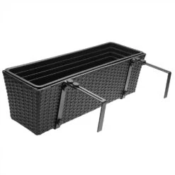 Polyrattan Blumenkasten 2er-Set Schwarz -GartenMeister Verkäufe a552a0c993eb9a2b617ffafa1d2d129c de 108062d 2