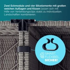 Polyrattan Ecklounge Grau/Anthrazit Dicke Rückenpolster -GartenMeister Verkäufe a5af9d6ea60f328bcc70c0456ef30919 07 996222 on dts amz high de