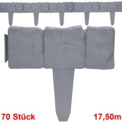 Beeteinfassung 7er-Set Granitoptik 17,50m -GartenMeister Verkäufe a72e81ecbd2601516f4e6203fb695add a de 994480g 1