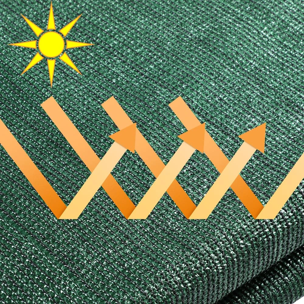 Balkonsichtschutz Dunkelgrün 1,2x10m 10 Balkonsichtschutz Dunkelgrün 1,2x10m – Bild 10