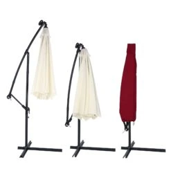 Abdeckung Ampelschirm Sonnenschirm Rot 3m -GartenMeister Verkäufe a9d38b1212b9666097e61427f41abf52 de 102711d 8 1