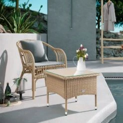 Polyrattan Beistelltisch Grau-Beige 50x50x45cm -GartenMeister Verkäufe aa17c8b6891939d5e0bd308f1eb94c10 de 108636d 5 1 3