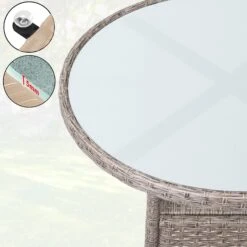 Polyrattan Tisch Creme Ø80cm -GartenMeister Verkäufe aa331fb2f07838e0e1feea90de4c3ad4 de 108000d 8 1