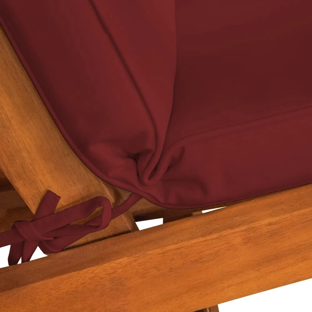 Stuhlauflage 6er-Set Rot Für Hochlehner Vanamo 6 Stuhlauflage 6er-Set Rot Für Hochlehner Vanamo – Bild 6