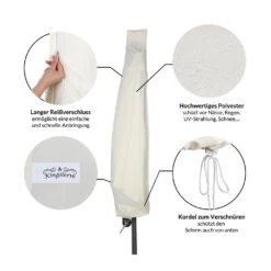 Abdeckung Ampelschirm Beige 3m Reißverschluss 17 Abdeckung Ampelschirm Beige 3m Reißverschluss -GartenMeister Verkäufe aedb9971f11cd7b72543709e3246c216 de 102712d 2 1