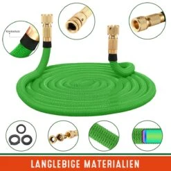 Gartenschlauch Grün 15m Flexibel -GartenMeister Verkäufe af717d21e1b418e7cd6592863032ce09 de 109317d 6 2