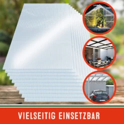Hohlkammerstegplatten 14er-Set Transparent 10,25m² 31 Hohlkammerstegplatten 14er-Set Transparent 10,25m² -GartenMeister Verkäufe b09f611c1b5c6f8a34eb35ebac2b1e45 04 101737 on dts web low de 1