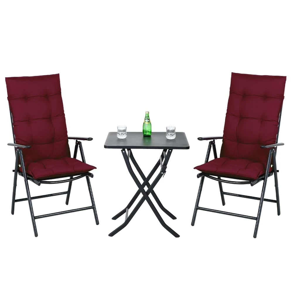 Sitzkissen 6er-Set Cozy Vanamo Rot 129x53x10cm 6 Sitzkissen 6er-Set Cozy Vanamo Rot 129x53x10cm – Bild 6