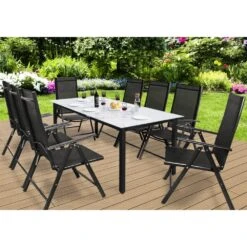 Garten-Sitzgruppe Bern 9-tlg. Anthrazit Alu Milchglas -GartenMeister Verkäufe b180671150f914e6f9cb52e2f375c488 de 993523g1 3