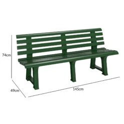 Gartenbank Orchidea Grün 145x49x74cm -GartenMeister Verkäufe b3ea79d6775e60bf640a4363f148cc6a de 108195d 11