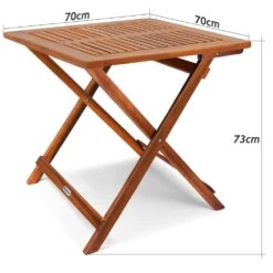 Beistelltisch Akazienholz 70x70x73cm Klappbar -GartenMeister Verkäufe b76d7efea5c2e5050af47ea8c9e92d67 de 105897d 5 1