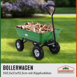 Bollerwagen Grün 103,5x51x92,5cm Mit Kippfunktion -GartenMeister Verkäufe b76f229ea6051f5a162c5e04fe73a41d de 101496d 13