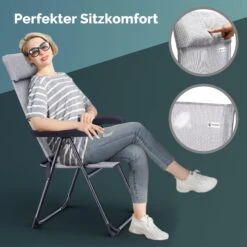 Gartenstuhl 2er-Set Grau Meliert Alu Klappbar -GartenMeister Verkäufe b83d018f2892dfc3371f83b840a04bc9 02 109583 on dts amz high de 1