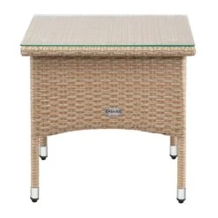 Polyrattan Beistelltisch Grau-Beige 50x50x45cm -GartenMeister Verkäufe b85045b9801573e886eb28260c15db2f de 108636d 3 1 2