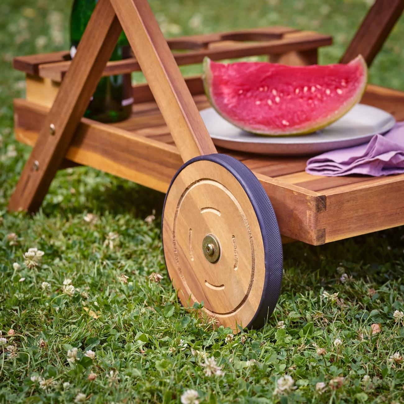 Servierwagen Mit Rollen Akazienholz FSC®-zertifiziert 9 Servierwagen Mit Rollen Akazienholz FSC®-zertifiziert – Bild 9