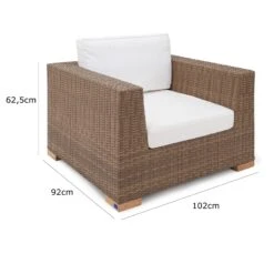 Polyrattan Sessel Havanna Natur/Braun -GartenMeister Verkäufe ba695f0a669c3441ebb30de04408166d de 180036d 4 1
